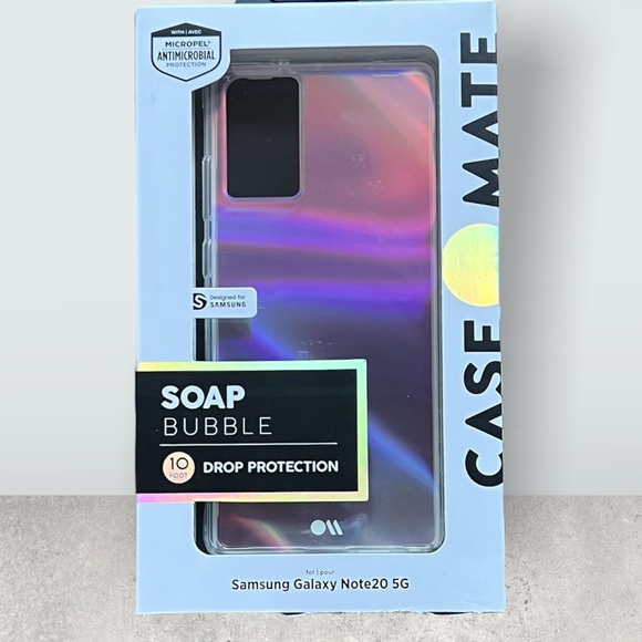 CASE-MATE Shiny Holographic Iridescent Soap Bubble SAMSUNG Galaxy S20+ PLUS Case - Picture 10 of 10